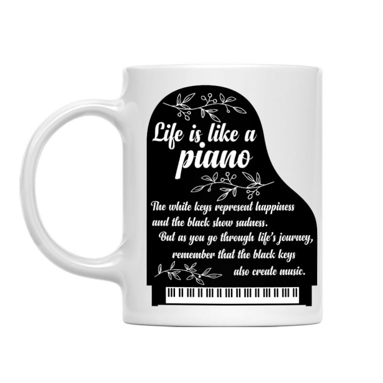Life it's like a piano