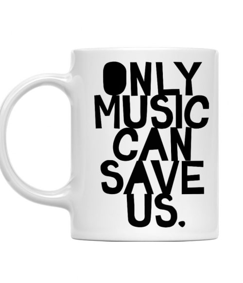Only music can save us Hangszerek Bögre - Zene