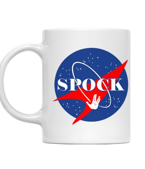 Spock nasa logo Scifi Sorozat Bögre - Star Trek