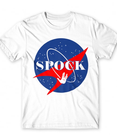 Spock nasa logo Póló - Ha Star Trek rajongó ezeket a pólókat tuti imádni fogod!