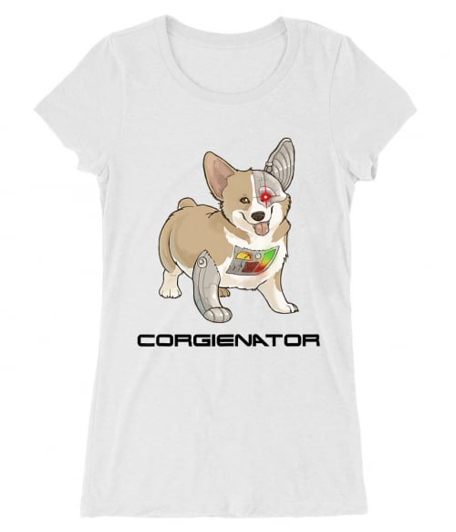 Corgienator Póló - Ha Terminator rajongó ezeket a pólókat tuti imádni fogod!