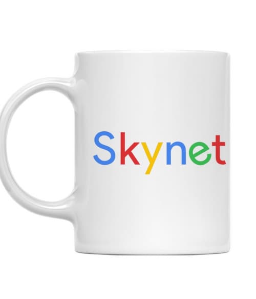 Skynet google logo Filmes Bögre - Terminátor