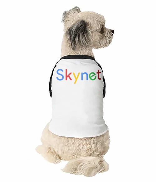 Skynet google logo Póló - Ha Terminator rajongó ezeket a pólókat tuti imádni fogod!