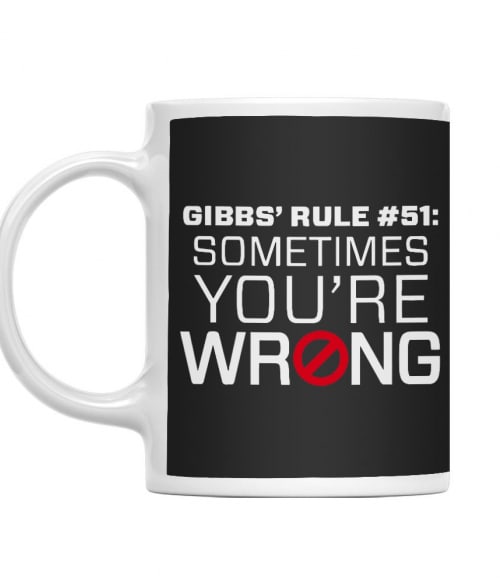 Gibbs rule 51 Póló - Ha NCIS rajongó ezeket a pólókat tuti imádni fogod!