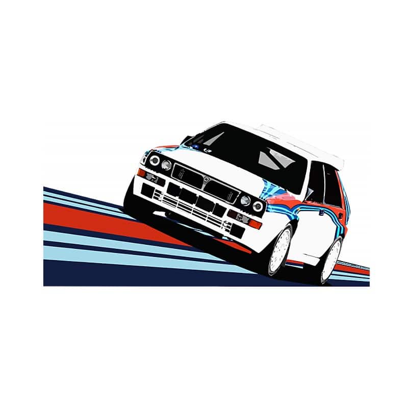 Rally car