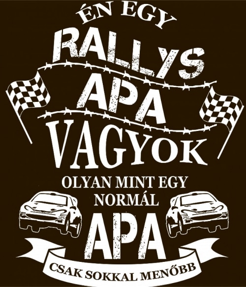 Rallys Apa Rally Pólók, Pulóverek, Bögrék - Rally