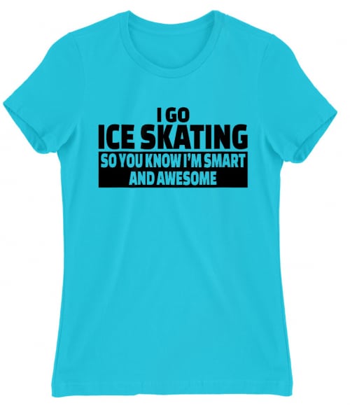 I go ice skating Póló - Ha Ice Skate rajongó ezeket a pólókat tuti imádni fogod!