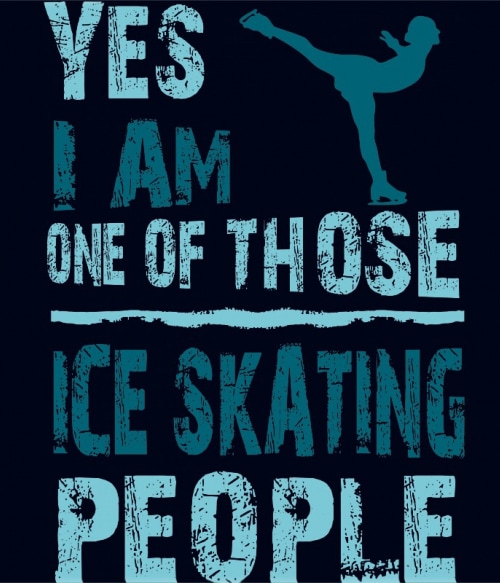 Ice skating people Jégkorcsolya Jégkorcsolya Jégkorcsolya Pólók, Pulóverek, Bögrék - Télisport