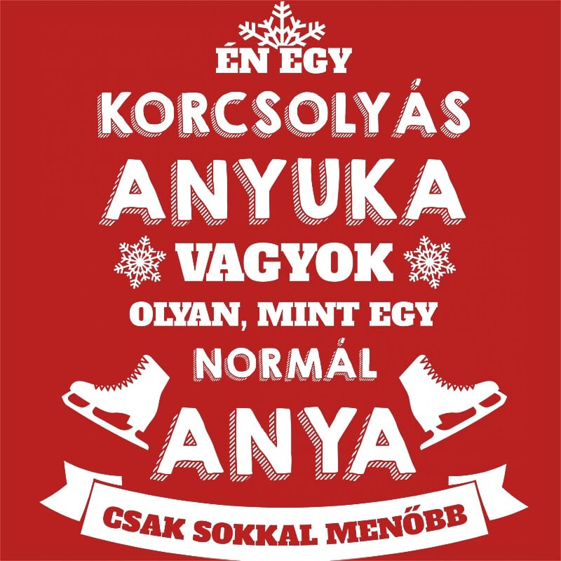 Korcsolyás anya