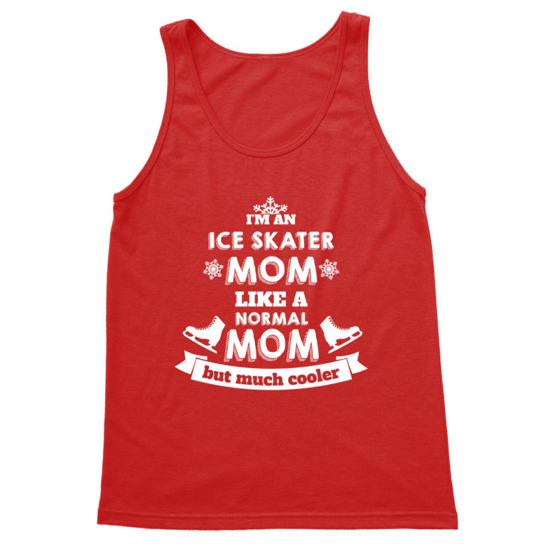 Ice skater mom