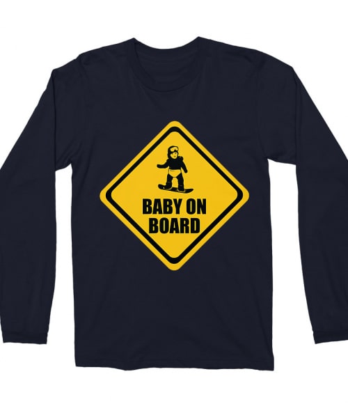 Baby on Snowboard Póló - Ha Ski rajongó ezeket a pólókat tuti imádni fogod!