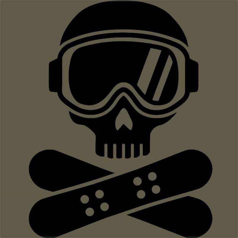Cross Boards Skull