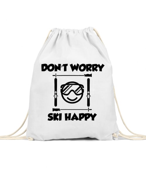 Don't Worry Ski Happy Póló - Ha Ski rajongó ezeket a pólókat tuti imádni fogod!