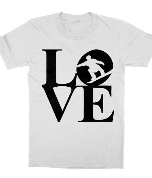 Love Snowboard Póló - Ha Ski rajongó ezeket a pólókat tuti imádni fogod!