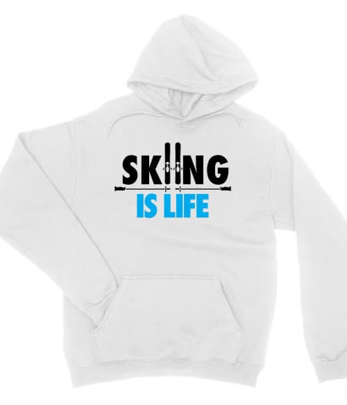 Skiing is Life Síelés Pulóver - Télisport