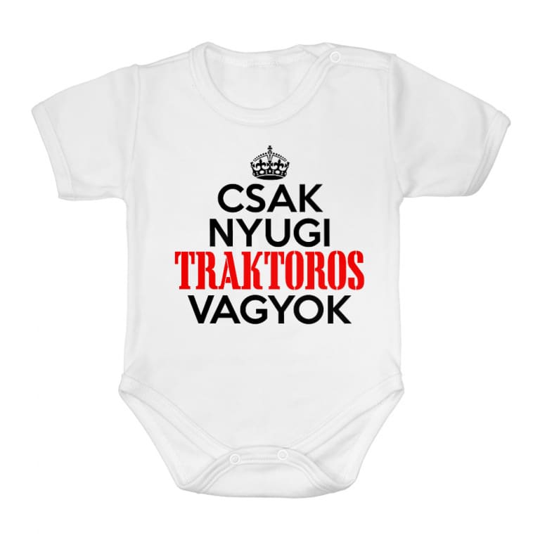 Csak nyugi, traktoros vagyok