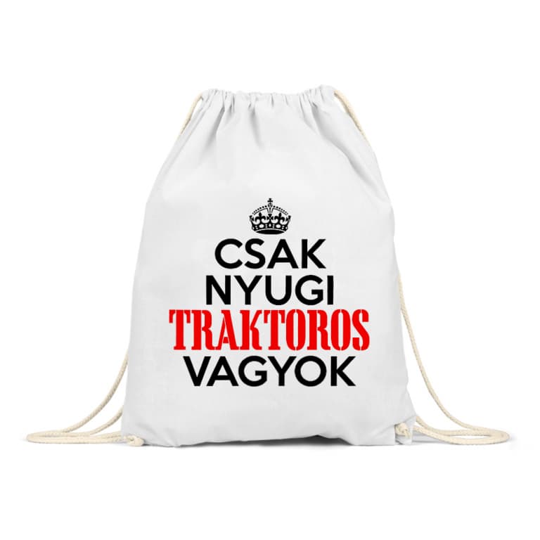 Csak nyugi, traktoros vagyok
