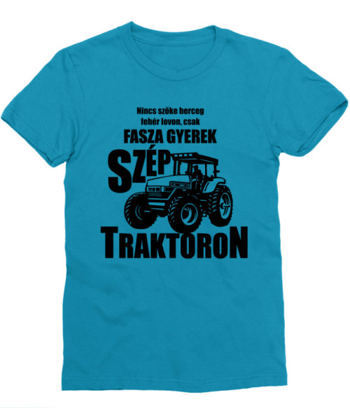 Fasza gyerek szép traktoron Póló - Ha Tractor rajongó ezeket a pólókat tuti imádni fogod!