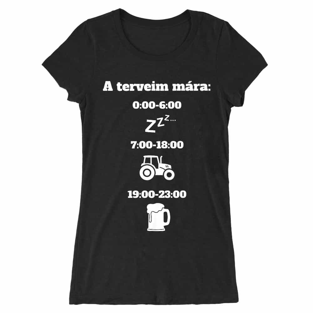 Terveim mára Női Hosszított Póló