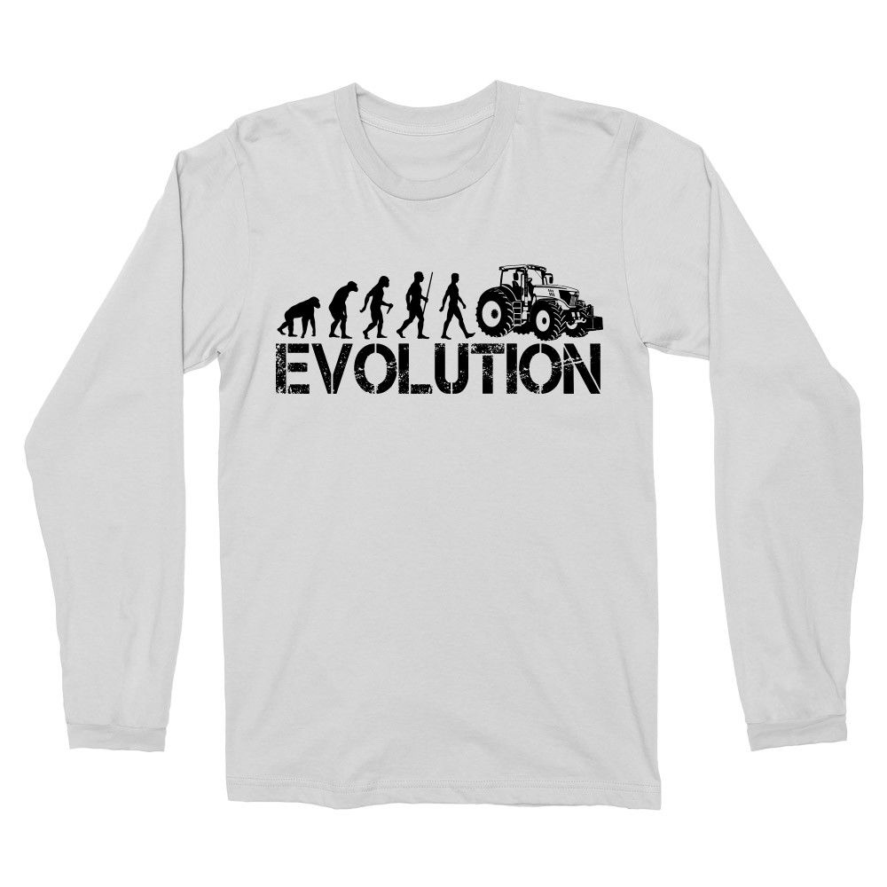 Tractor evolution Férfi Hosszúujjú Póló