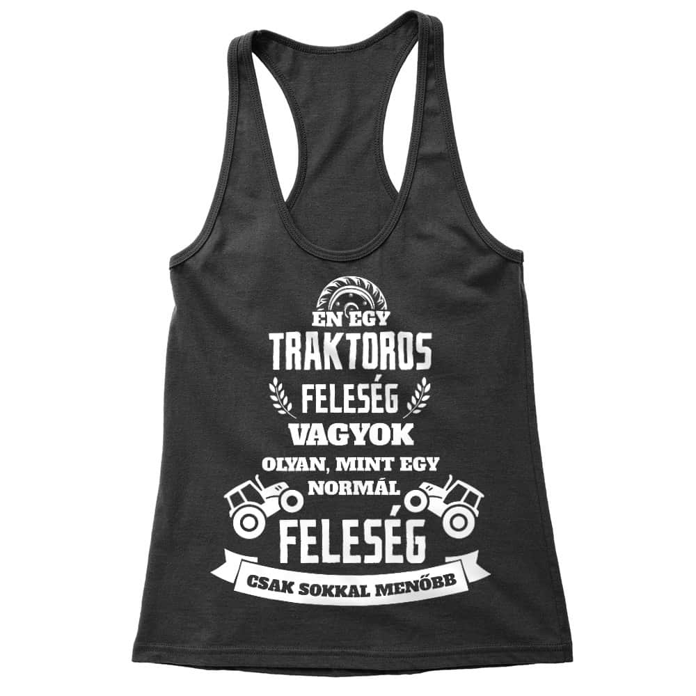 Traktoros feleség Női Trikó