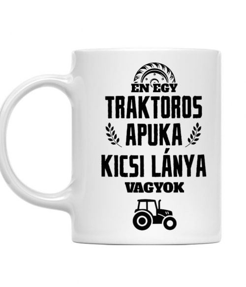 Traktoros lány Traktoros Bögre - Traktoros