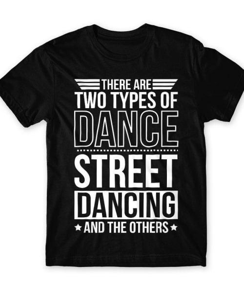 Street dancing Táncos Férfi Póló - Táncos