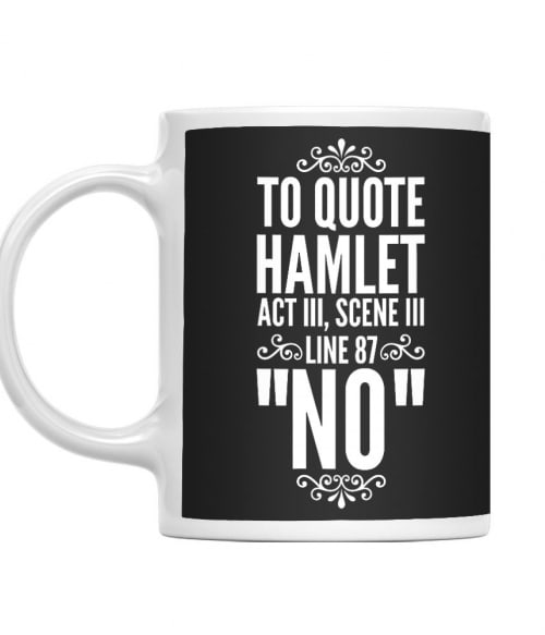 Hamlet quote Színház Bögre - Színház