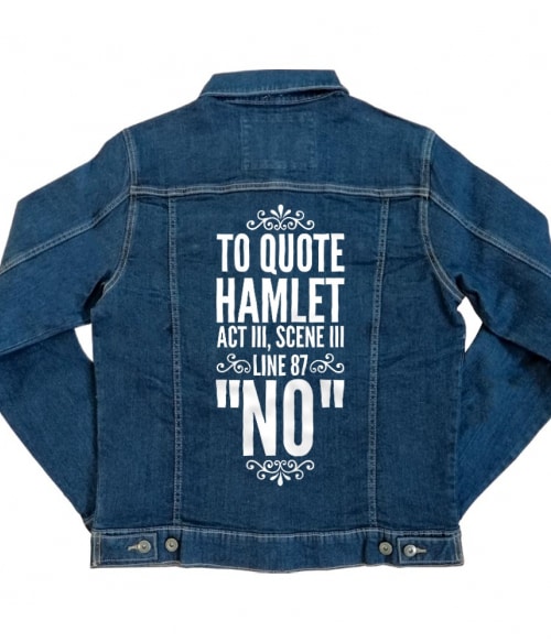 Hamlet quote Színház Kabát - Színház