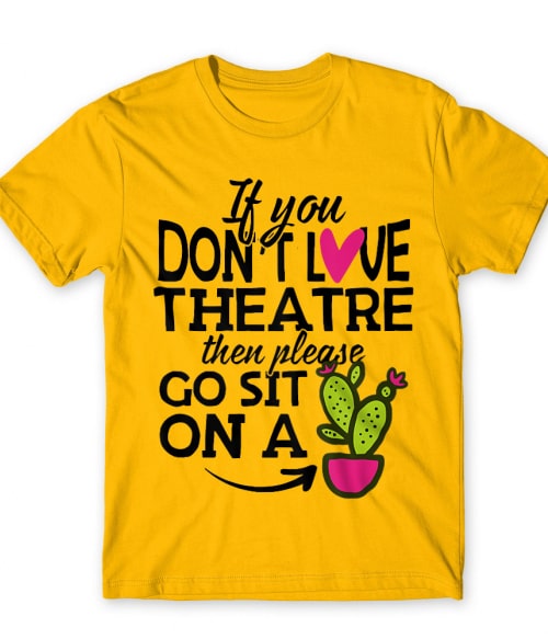 Theatre cactus Színház Póló - Színház