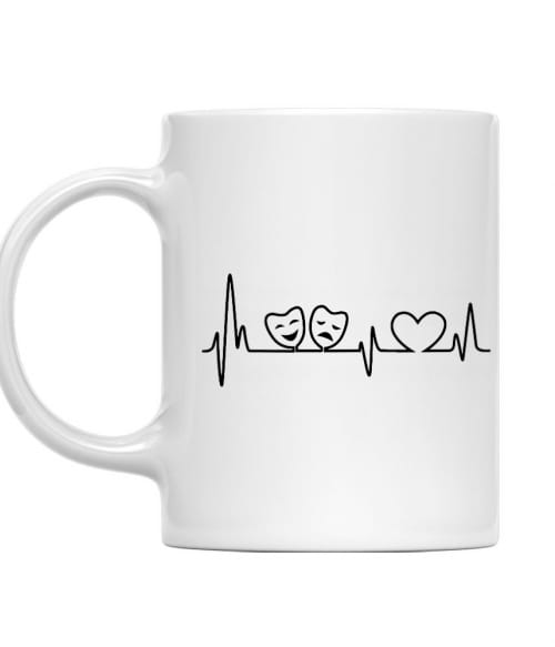 Theatre heartbeat Póló - Ha Theatre rajongó ezeket a pólókat tuti imádni fogod!