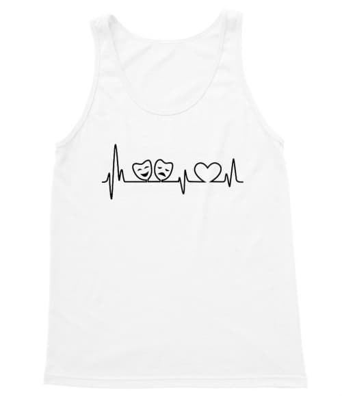 Theatre heartbeat Póló - Ha Theatre rajongó ezeket a pólókat tuti imádni fogod!