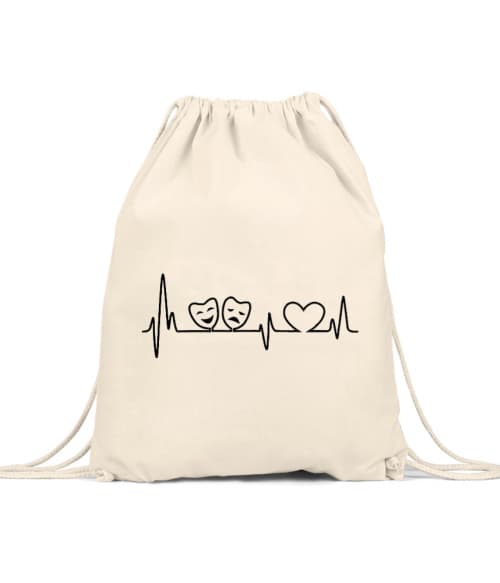 Theatre heartbeat Póló - Ha Theatre rajongó ezeket a pólókat tuti imádni fogod!