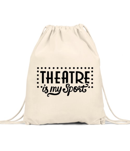 Theatre is my sport Póló - Ha Theatre rajongó ezeket a pólókat tuti imádni fogod!