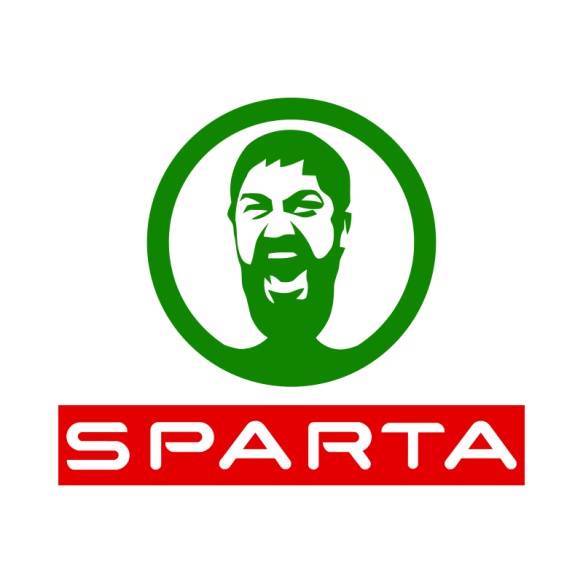 Sparta Márkaparódia Pólók, Pulóverek, Bögrék - Poénos