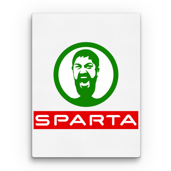 Sparta Márkaparódia Vászonkép - Poénos