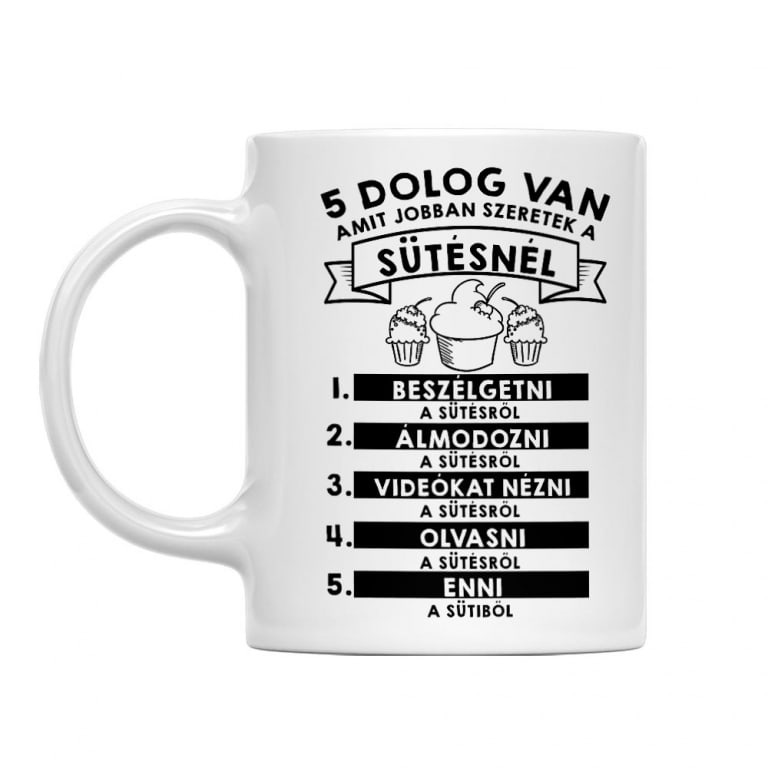 5 dolog van - Bögre