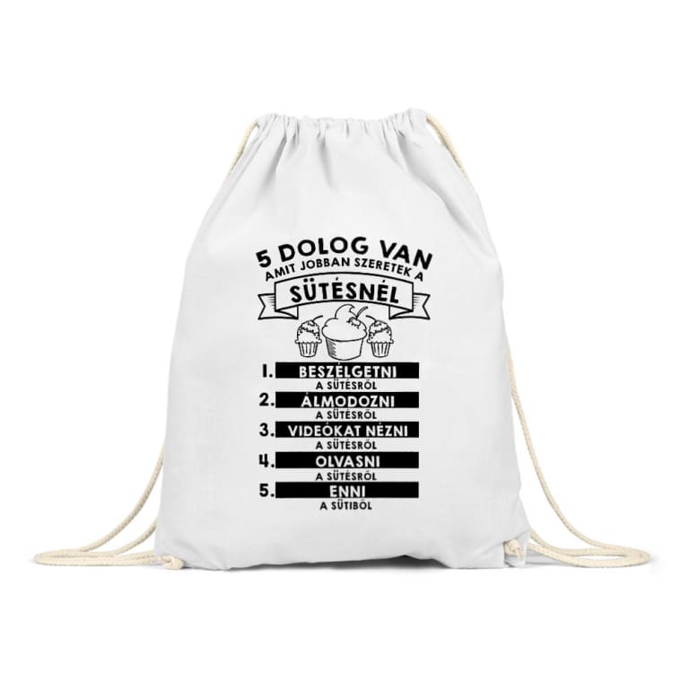 5 dolog van - Tornazsák