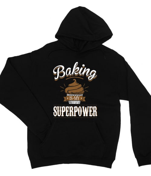 Baking is my superpower Cukrász Pulóver - Munka