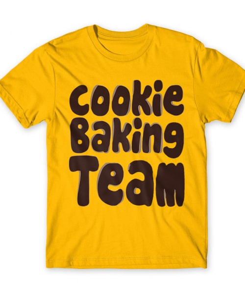 Cookie baking team Cukrász Férfi Póló - Munka