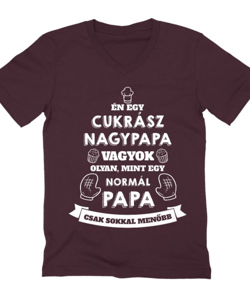 Cukrász papa Póló - Ha Confectionery rajongó ezeket a pólókat tuti imádni fogod!