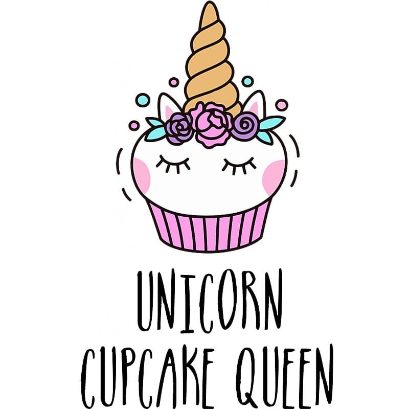 Unicorn cupcake queen