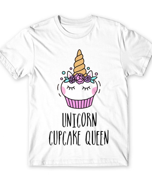 Unicorn cupcake queen Cukrász Póló - Munka