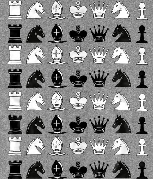 Chess Pieces Sakkos Pólók, Pulóverek, Bögrék - Szabadidő