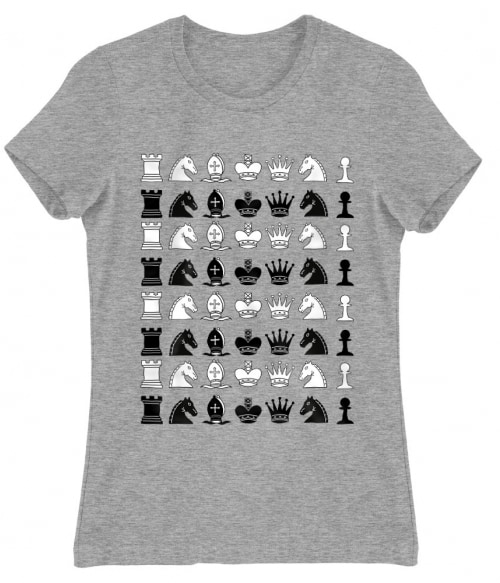 Chess Pieces Póló - Ha Chess rajongó ezeket a pólókat tuti imádni fogod!