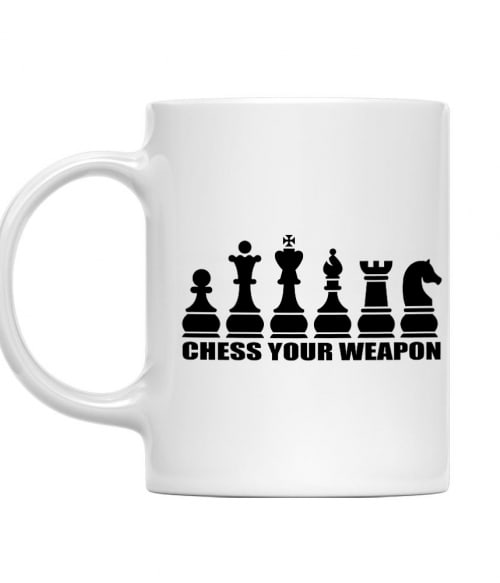 Chess Your Weapon Sakkos Bögre - Szabadidő