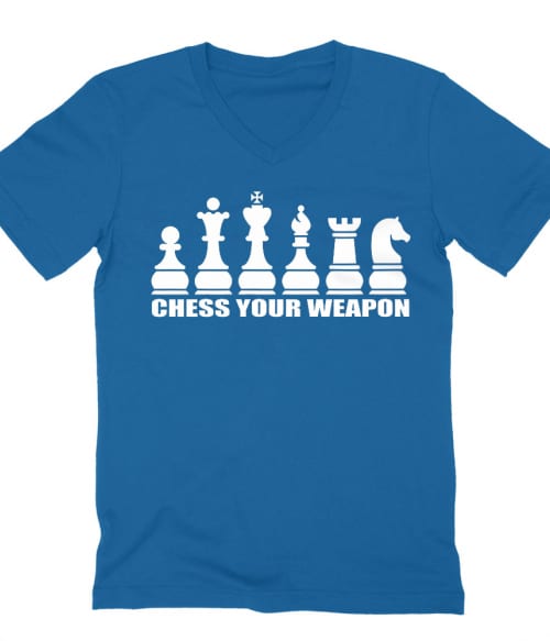 Chess Your Weapon Póló - Ha Chess rajongó ezeket a pólókat tuti imádni fogod!