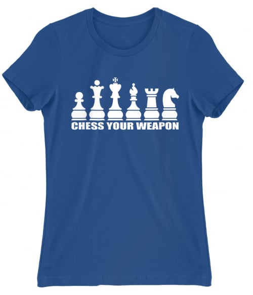 Chess Your Weapon Póló - Ha Chess rajongó ezeket a pólókat tuti imádni fogod!