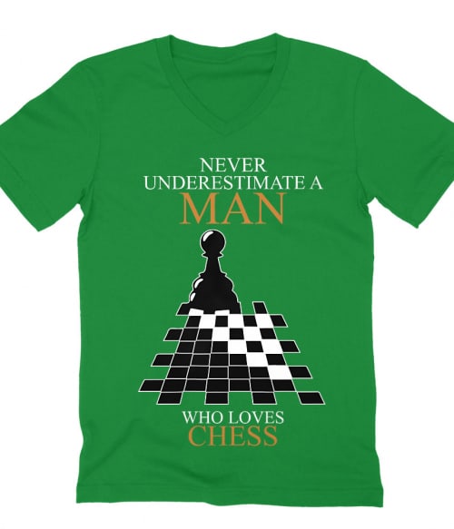 A Man who loves chess Póló - Ha Chess rajongó ezeket a pólókat tuti imádni fogod!