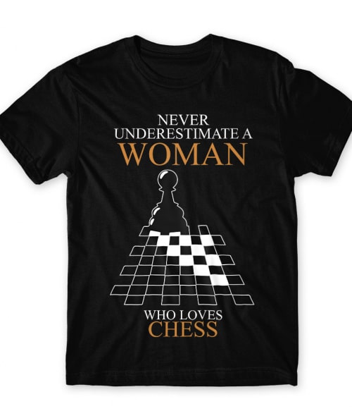 A Woman who loves chess Sakkos Póló - Szabadidő